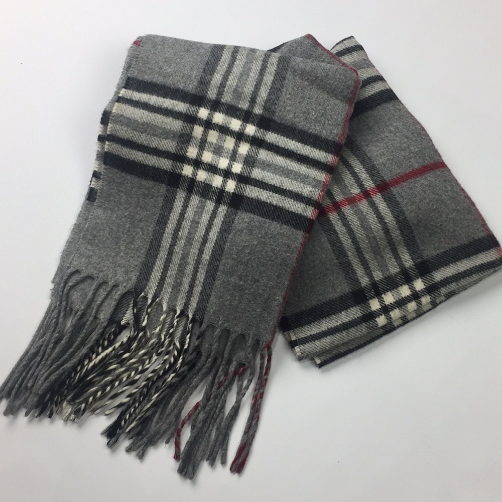 Soft Plaid Scarf